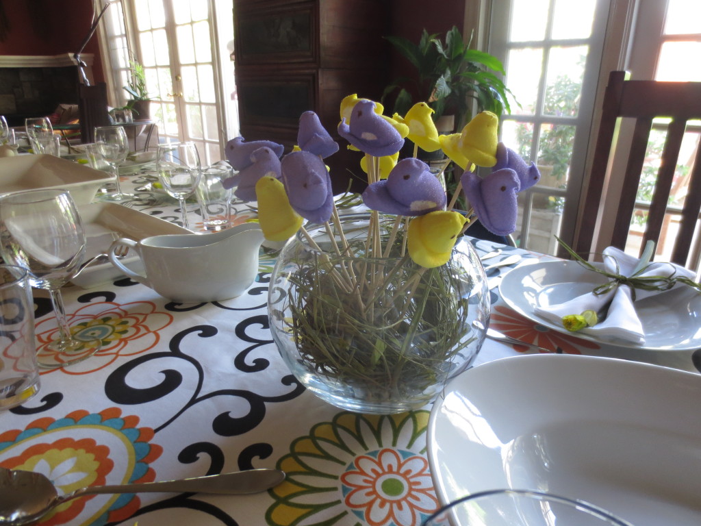 With that much floral going on be careful of what you have as 'floral' on the table. Dessert as the floral is a treat for the kids.