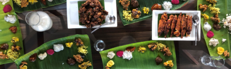 dewitt kendall tabletop and entertaining product development expert sustainable tableware banana leaves sadhya